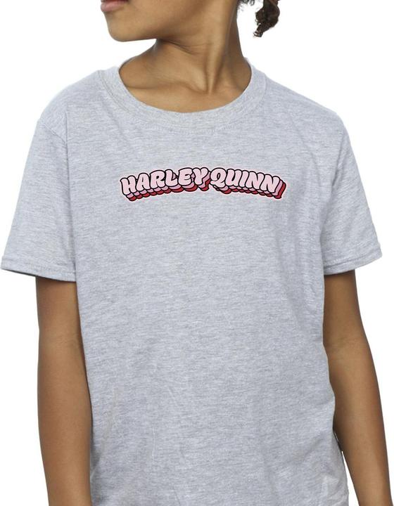 Image du produit - T-shirt BATMAN HARLEY QUINN LOGO - Fille (140, 146)