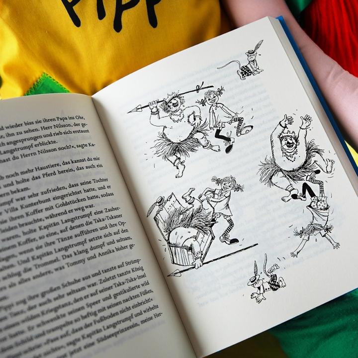 Actual product image Pippi Langstrumpf (German, Astrid Lindgren, 1987)