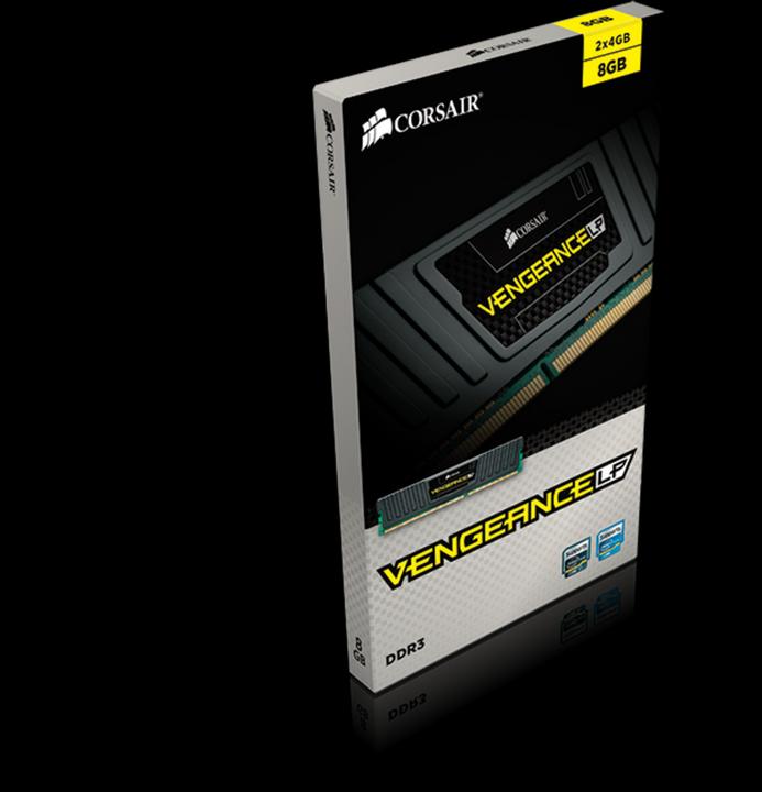 Actual product image Corsair Vengeance Low Profile (1 x 8GB, 1600 MHz, DDR3-RAM, DIMM)