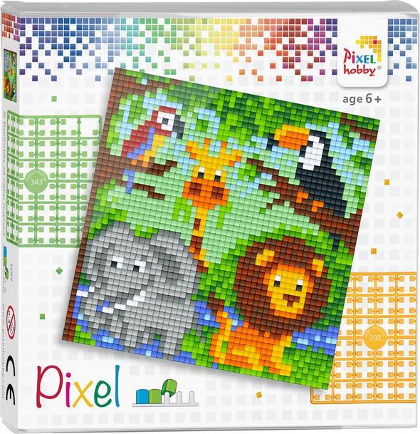 Actual product image Pixelhobby Pixel Classic Set Animal Kingdom