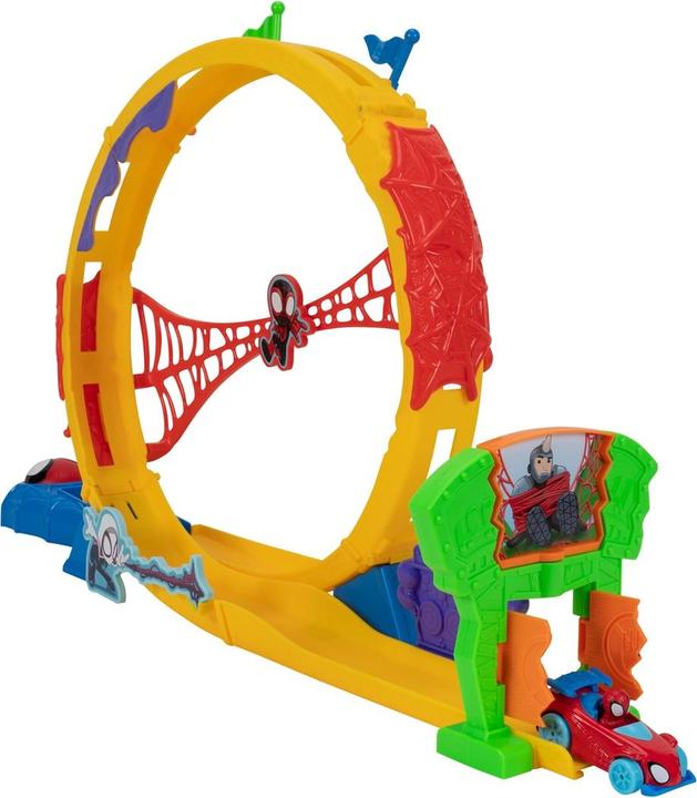 Image du produit Spiderman Circuit de looping Spidey 61cm avec véhicule exclusif Diecast