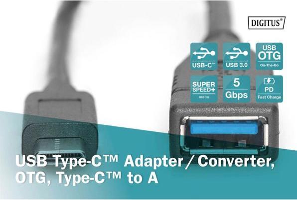 Produktbild Digitus AK-300315-001-S (0.15 m, USB 3.0, USB 3.1)