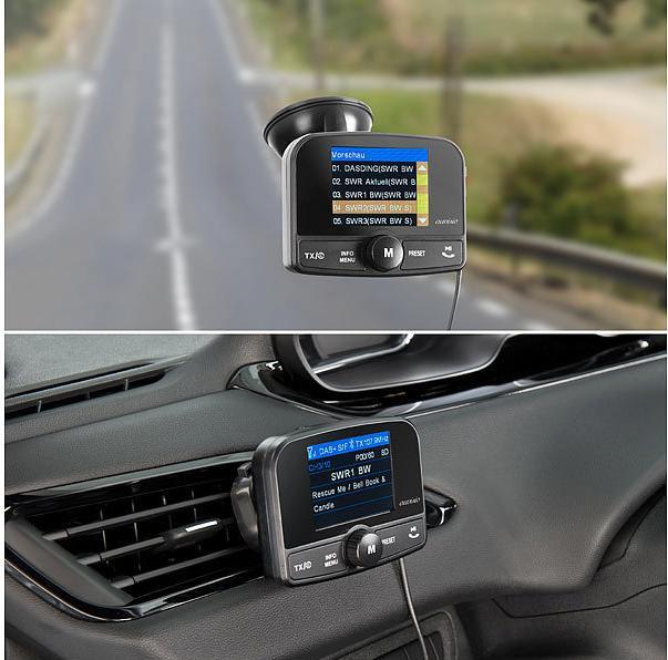 Actual product image Auvisio Car DAB+/DAB receiver
