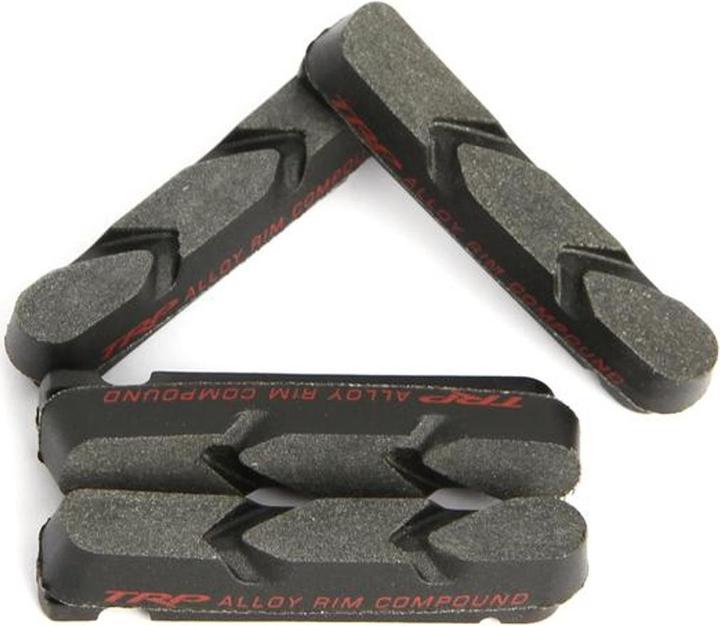 Actual product image Trp Road Rim Brake Pads Replacement Pad Without Holder For Aluminum Rims (TRP, Rubber)