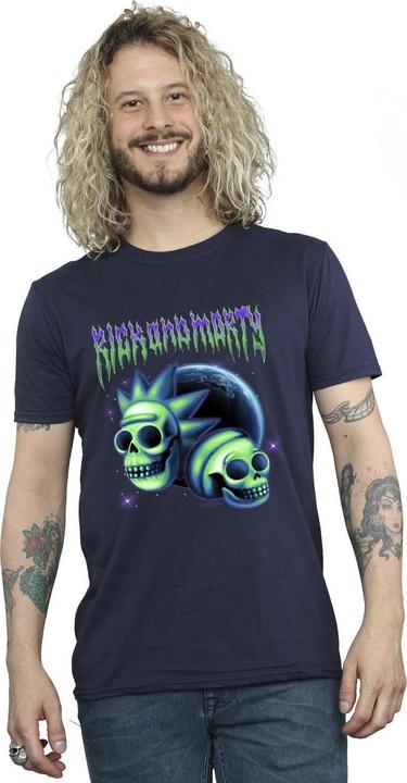 Immagine prodotto Rick And Morty Space Skull Maglietta Uomo (XL)