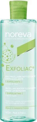 Noreva Italia Exfoliac Micellar Cleansing Exfoliating Water 400ml (Waschcrème, 400 ml)