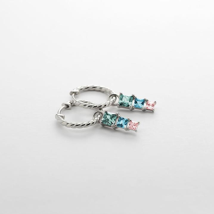 Actual product image Esprit SQUARE COLORS Ohrschmuck (925 silver)