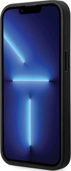 Produktbild BMW Etui BMHCP13X22NBCK iPhone 13 Pro Max 6.7" czarny/black hardcase Leather Carbon (Apple iPhone 13 Pro Max)