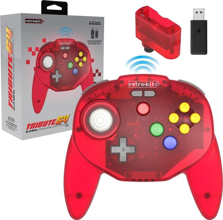 retro-bit Tribute 64 2.4GHz (Mac, Switch, PC)