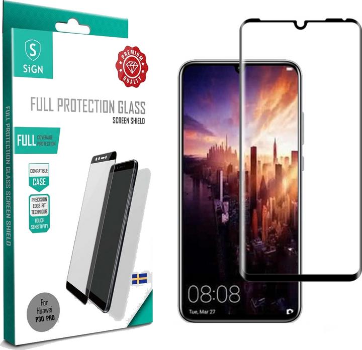 Image du produit SIGN Huawei P30 Pro 3D Screen Protector verre trempé (Huawei P30 Pro)