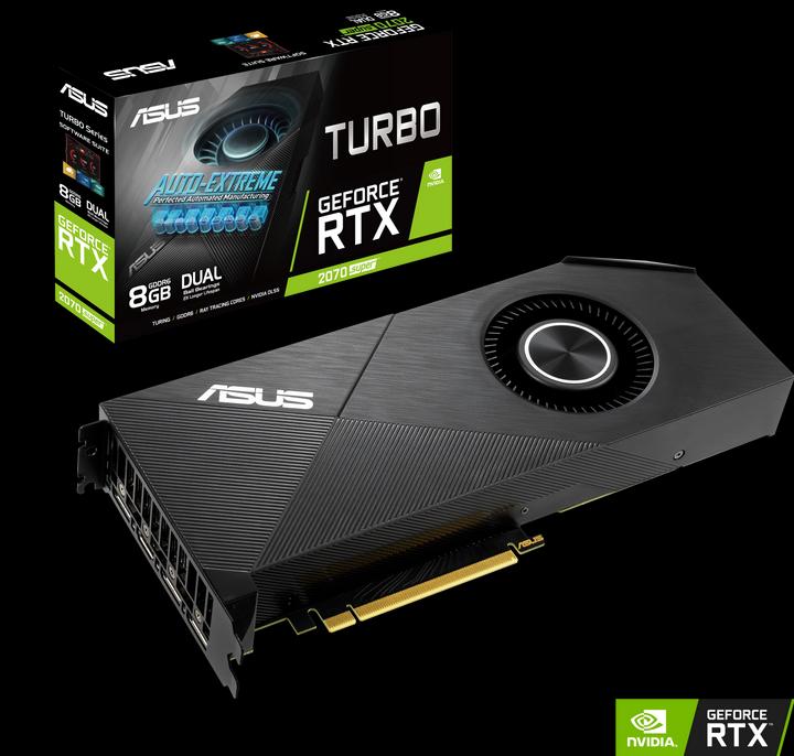 Image du produit ASUS GeForce TURBO RTX 2070S 8G EVO (8 Go)