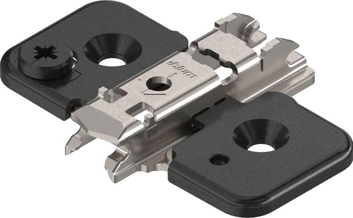 Blum Plaques de montage cruciforme CLIP montage d'angle (Plaque de clou, 1 pcs)