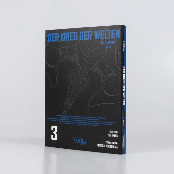 Produktbild H.G. Wells - Der Krieg der Welten 3 (Deutsch, H. G. Wells, Hitotsu Yokoshima, Gandalf Bartholomäus, Sai Ihara, 2022)