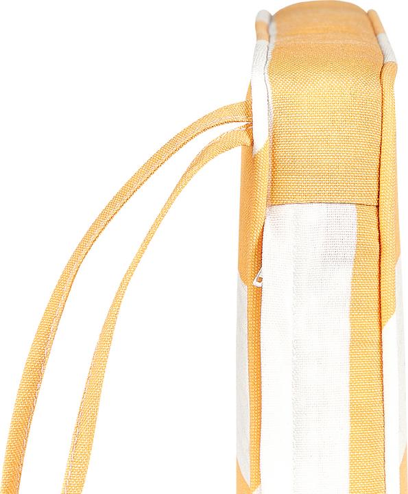 Image du produit Beliani Coussin d'assise pour chaise TOLVE (lot de 6) jaune / blanc rayé 31 x 39 x 5 cm (39 x 31 cm)