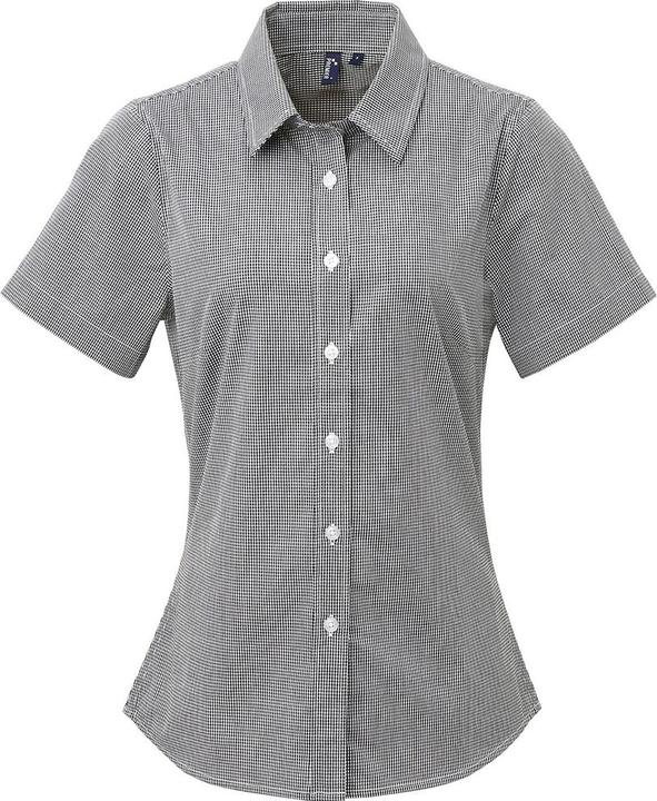 Premier MicroKaro Kurzarm Bluse