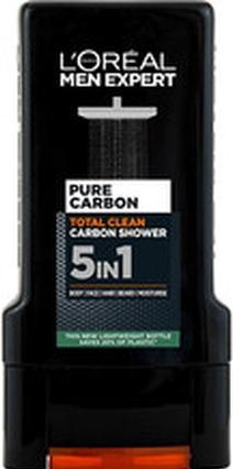 L'Oréal Paris LÂ'Oréal Paris - Shower gel Men Expert Pure Carbon (Totan Clean Carbon Shower) 300 ml (300 ml)