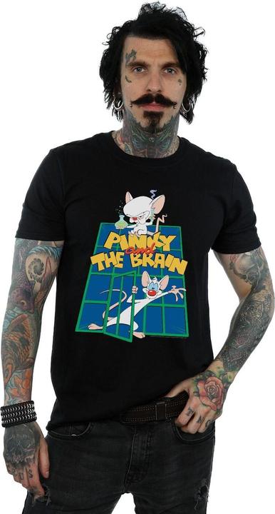 Image du produit Universal Textiles Mens Pinky And The Brain Laboratory T-Shirt (4XL)