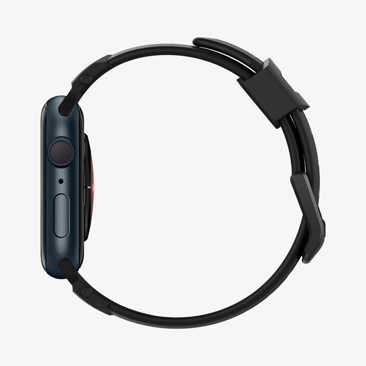 Actual product image Spigen RUGGED BAND Apple Watch 4/5/6/7/8/SE (38/40/41MM) MATTE BLACK (38 mm, 40 mm, 41 mm, Thermoplastic polyurethanes (TPU))