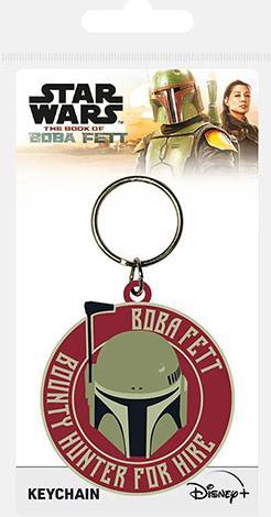 Produktbild Pyramid Star Wars - Le Livre de Boba Fett - Porte-clés Bounty For Hire en Caoutchouc 5cm