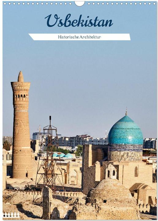 Immagine prodotto Usbekistan - Historische Architektur (Wandkalender 2025 DIN A3 hoch), Monatskalender (A3, Tedesco)