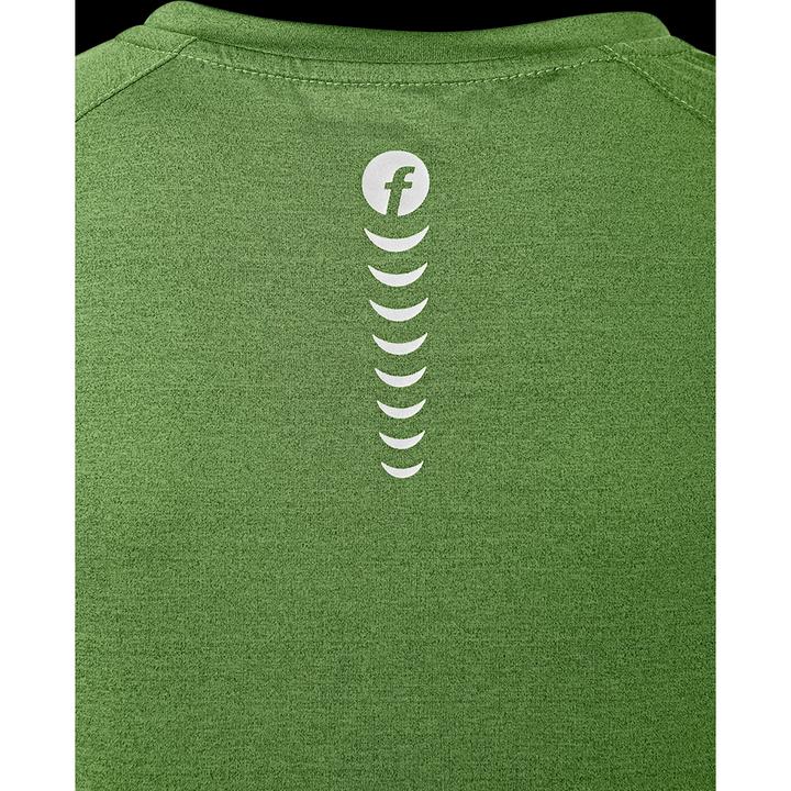 Produktbild Magni T-Shirt Quick Dry grün/schwarz meliert Gr. XL Fortis Elements (XL)