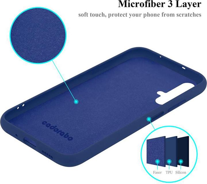 Productafbeelding Cadorabo TPU Liquid Silicone Case Cover (Huawei Nova 5T, TCL 20S, LG K20)