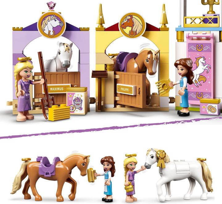 Produktbild LEGO Belles und Rapunzels königliche Ställe (43195, LEGO Disney)