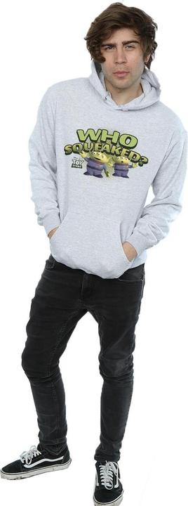 Actual product image Disney Mens Toy Story Who Squaeaked? Hoodie (XXL)