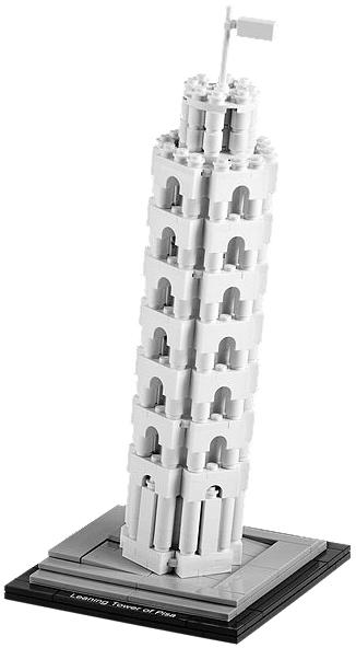 Actual product image LEGO Architecture The Leaning Tower of Pisa (21015, LEGO Architecture)