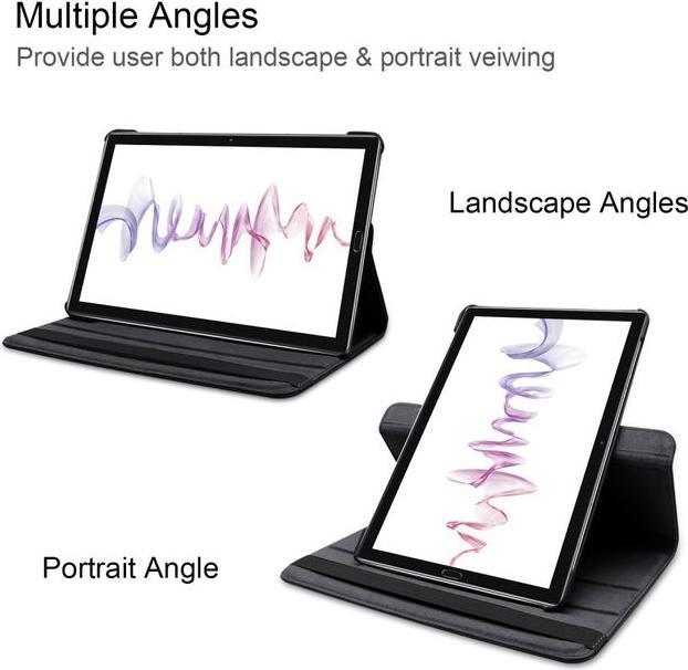 Actual product image MU Classic Rotatable leather cover (MediaPad M6 10.8)