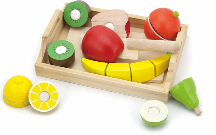Actual product image Viga Toys Fruit set for cutting