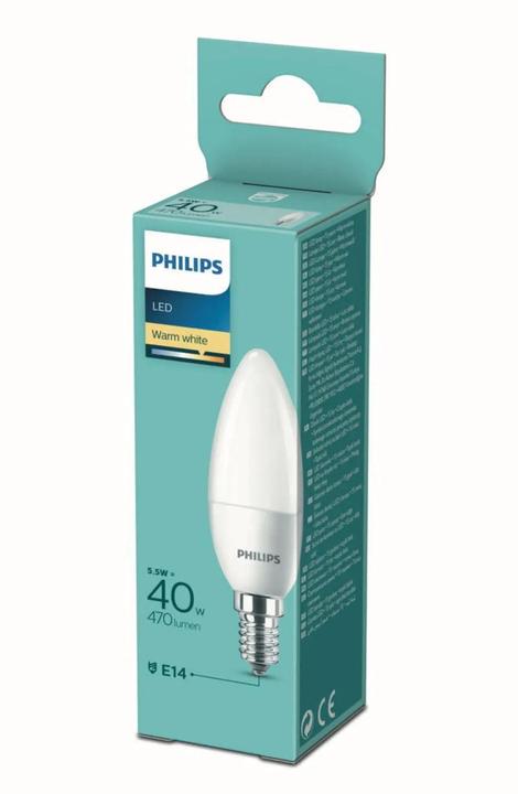 Image du produit Philips Ampoule (E14, 4.90 W, 470 lm, 1 x, F)