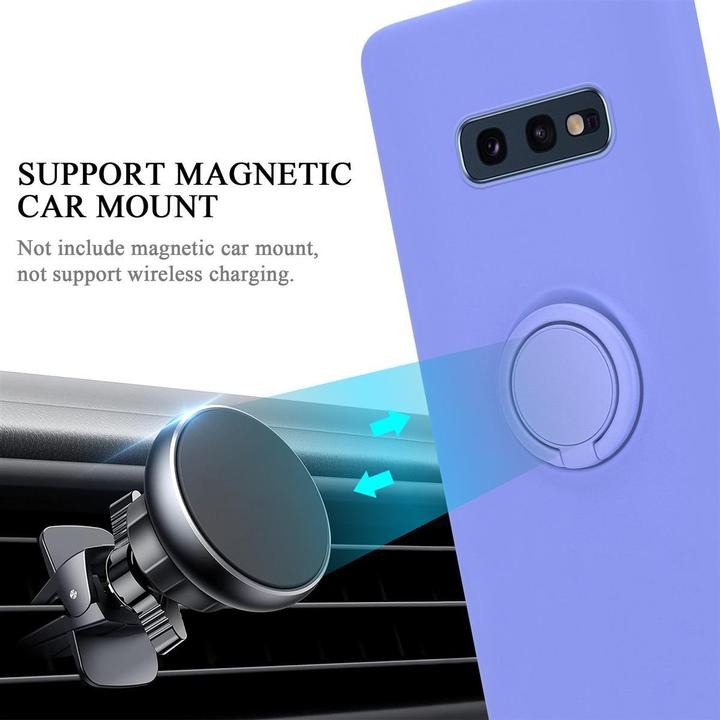 Actual product image Cadorabo Bumper TPU Liquid Ring Silicone Case (Samsung Galaxy S10e)