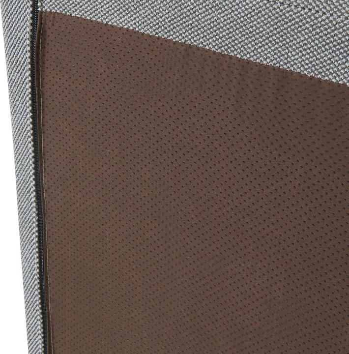 Produktbild En.Casa Fusshocker Koskyvn 35x80x55 cm Textil Grau
