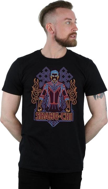 Actual product image Mens Shang-Chi And The Legend Of The Ten Rings Neon T-Shirt (3XL)
