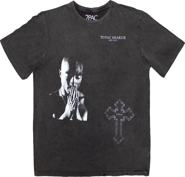 Produktbild Tupac Shakur Photo Cross TShirt (M)
