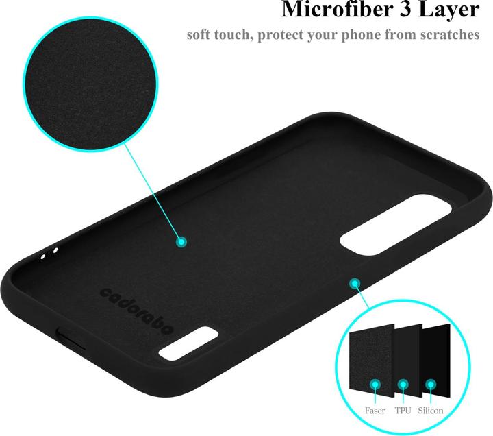 Actual product image Cadorabo TPU Liquid Silicone Case Cover for Oppo FIND X2 PRO (Oppo Find X2 Pro)