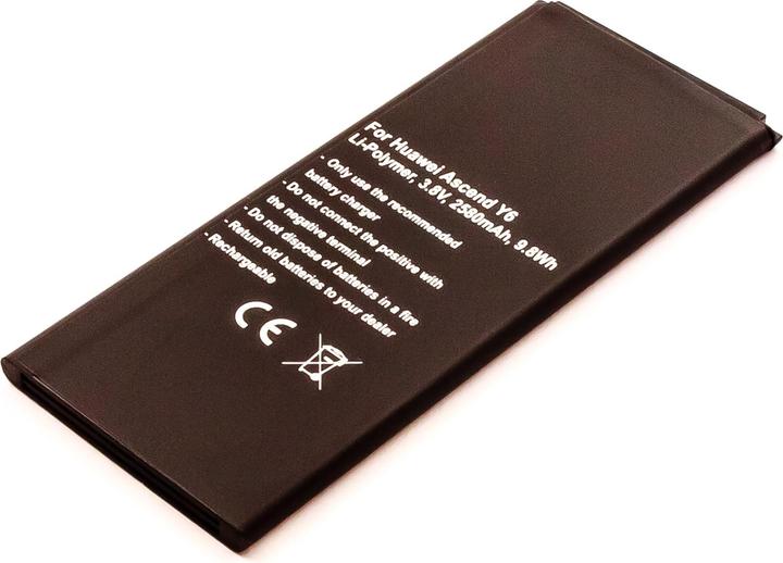 Image du produit AGI 47145 - Batterie - Huawei - Y5 II - noir - Lithium polymère (LiPo) - 2580 mAh