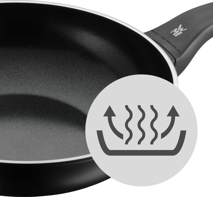 Actual product image WMF Non-stick pan Wok pan 28cm CeraDurPlus Induction Aluminium coated (28 cm, Wok, Cast aluminium)