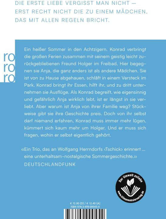 Produktbild Mein Sommer mit Anja (Deutsch, Steffen Schroeder, 2021)