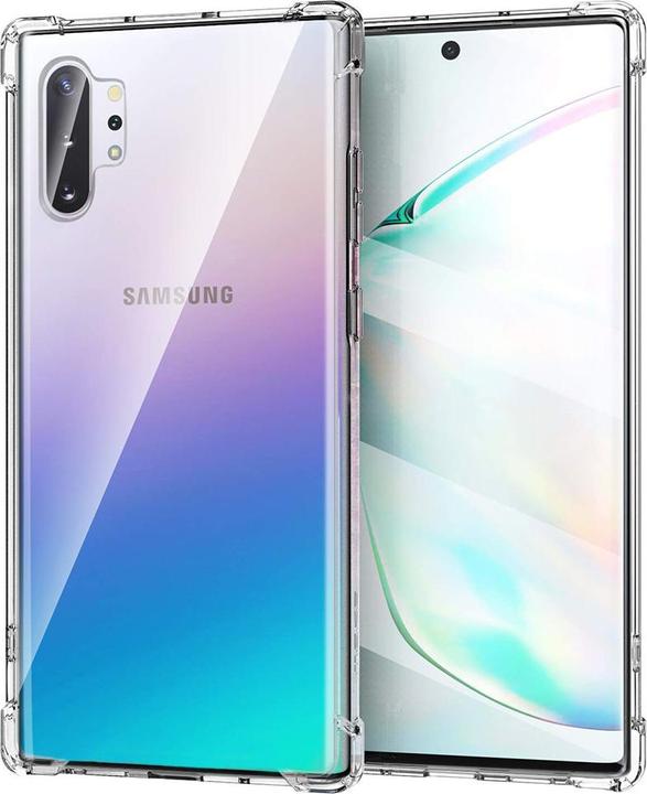 Immagine prodotto Techsuit - Shockproof Clear Silicone - Samsung Galaxy Note 10 Plus 4G / Note 10 Plus 5G - Clear (Samsung Galaxy Note 10 Plus, Samsung Galaxy Note 10 5G)