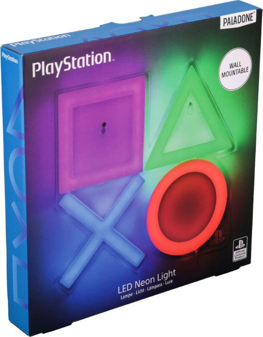 Paladone Products Playstation Wall Mountable LED Neon Light