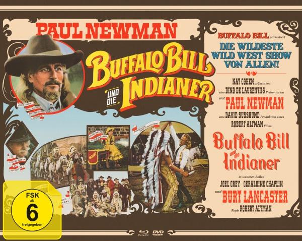Actual product image Plaion Buffalo Bill and the Indians (Mediabook, Blu-ray+DVD) (Blu-ray, DVD, English, German)