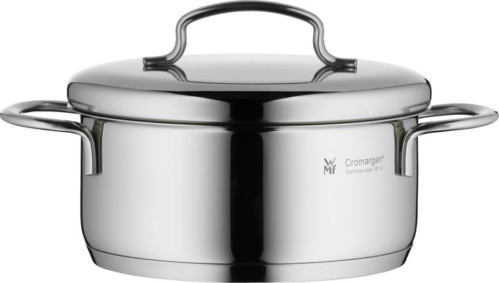 Mini marmite à ragoût (14 cm, Cocotte + faitout, Casserole, Acier inoxydable)