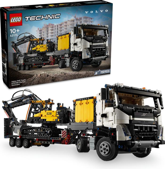 Image du produit LEGO Camion Volvo FMX avec pelle sur chenilles EC230 Electric (42175, LEGO Technic)