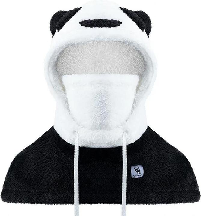 Produktbild Qunature Panda Ski Balaclava for Kids/Adults Size M - Black/White