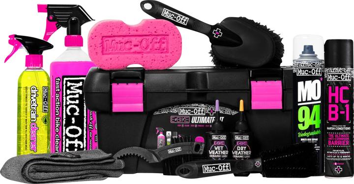 Muc-Off eBike Ultimate Bicycle Kit Protect & Lube (1800 ml, Kettenreiniger)