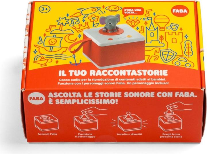 Immagine prodotto Faba - Raccontastorie - Set iniziale - Bianco (Italiano)