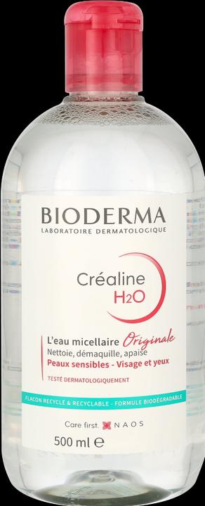 Actual product image Bioderma Créaline H2O (Micelle water, 500 ml)