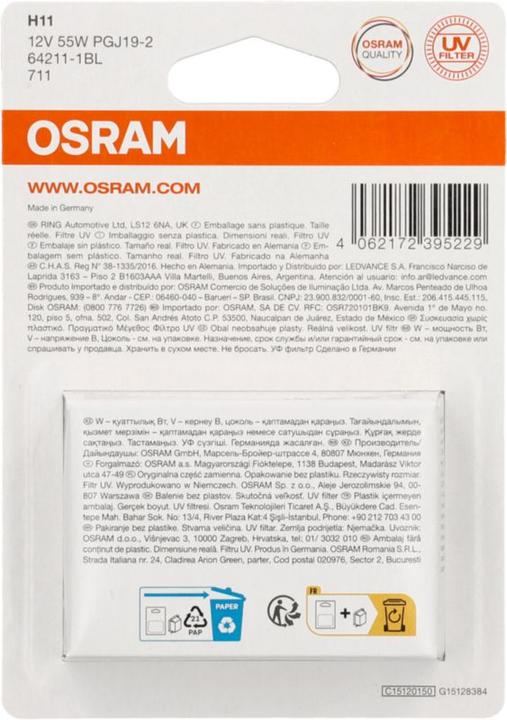 Productafbeelding Osram Standard (H11)